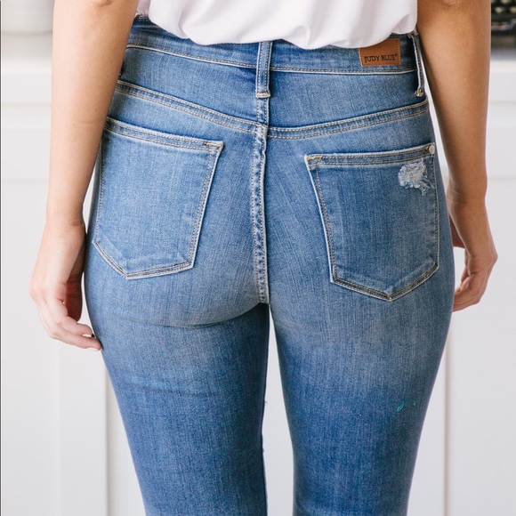 Judy Blue High-Rise Button Fly Jeans - Picture 8 of 10